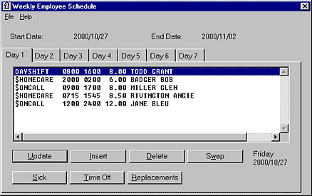 Canadian Shift Scheduling Software